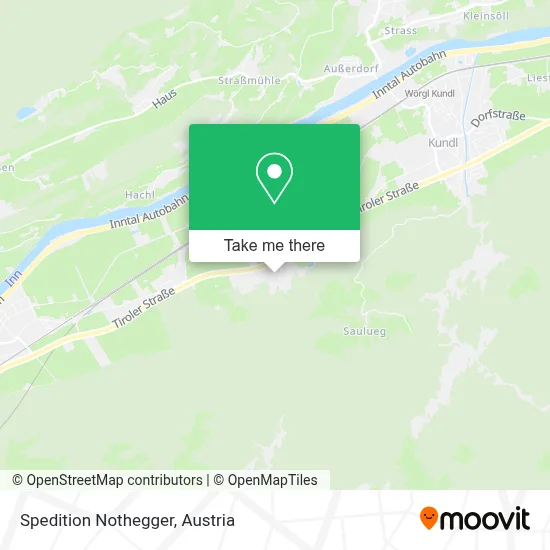 Spedition Nothegger map