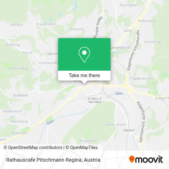 Rathauscafe Pitschmann Regina map