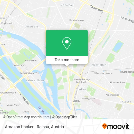 Amazon Locker - Raissa map
