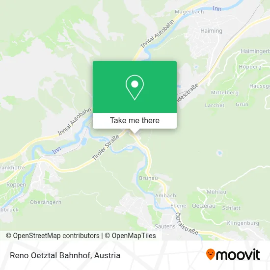 Reno Oetztal Bahnhof map