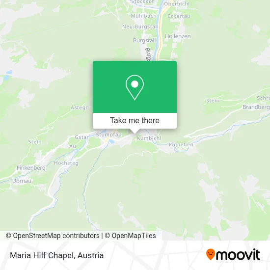 Maria Hilf Chapel map