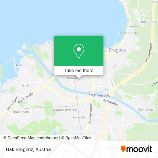 Hak Bregenz map