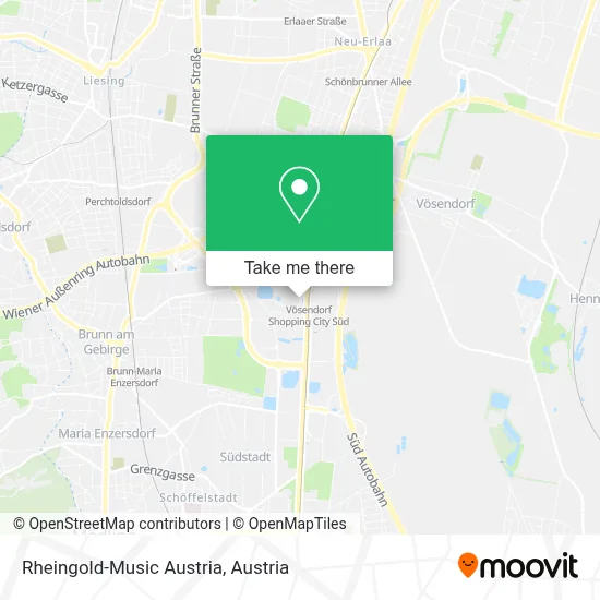 Rheingold-Music Austria map