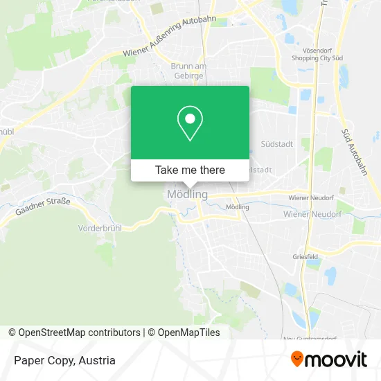 Paper Copy map