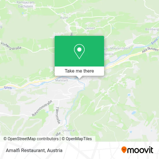 Ristorante Amalfi map