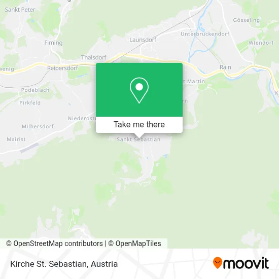 Kirche St. Sebastian map