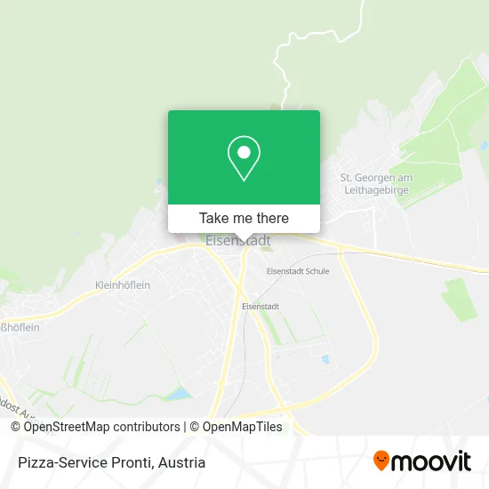 Pizza-Service Pronti map