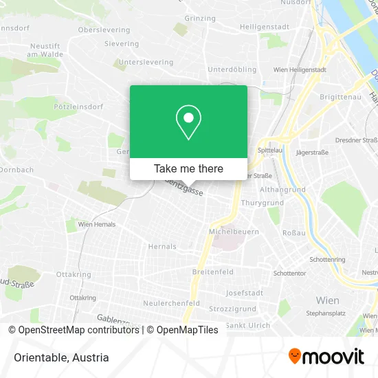 Orientable map