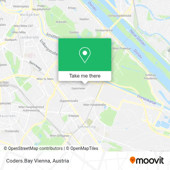 Coders.Bay Vienna map