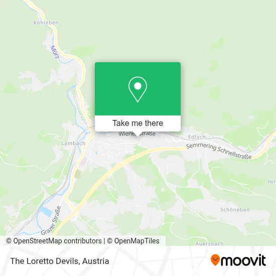 The Loretto Devils map