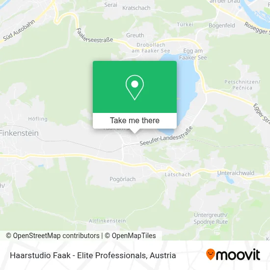 Haarstudio Faak - Elite Professionals map