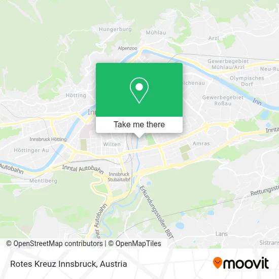 Rotes Kreuz Innsbruck map