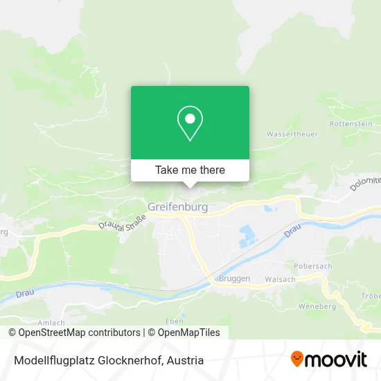 Modellflugplatz Glocknerhof map