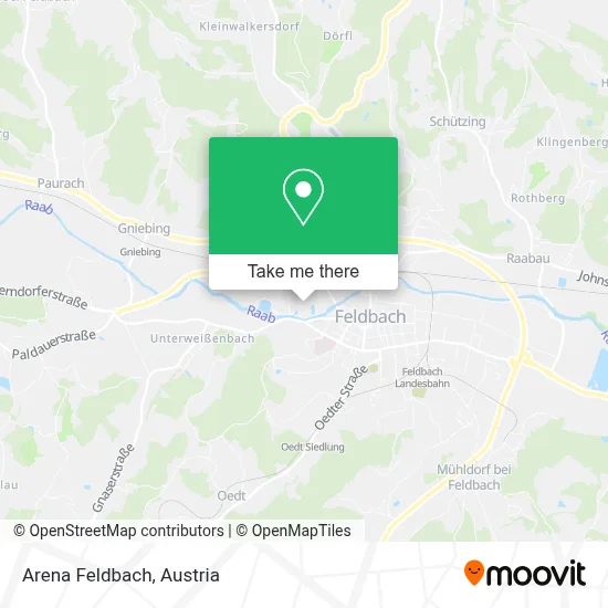 Arena Feldbach map