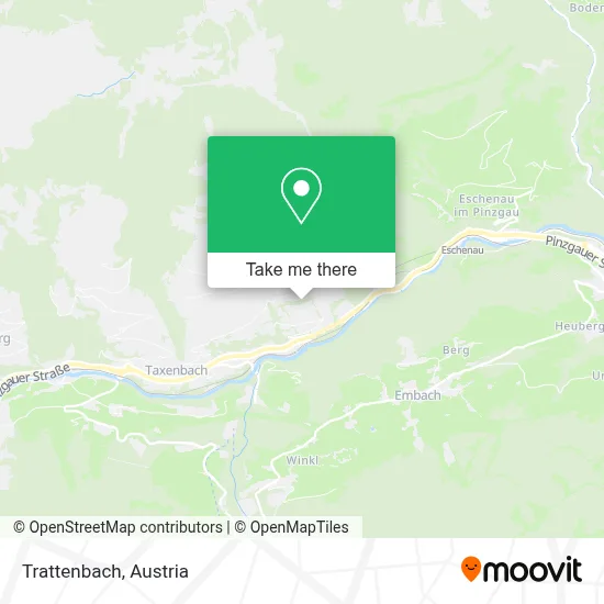 Trattenbach map