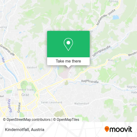 Kindernotfall map