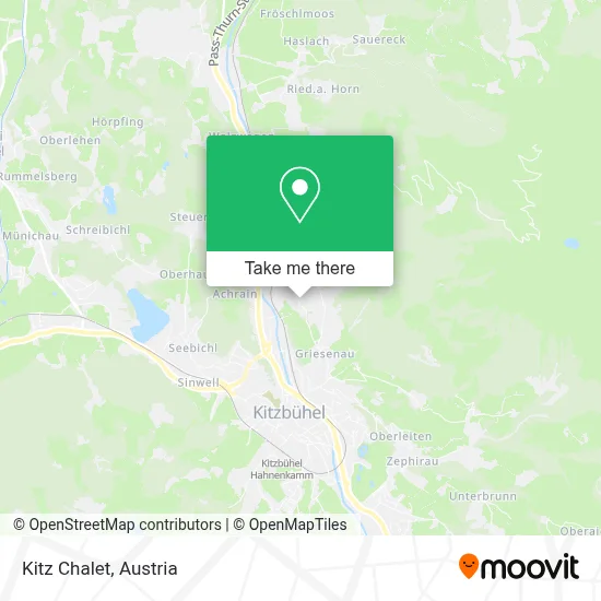 Kitz Chalet map
