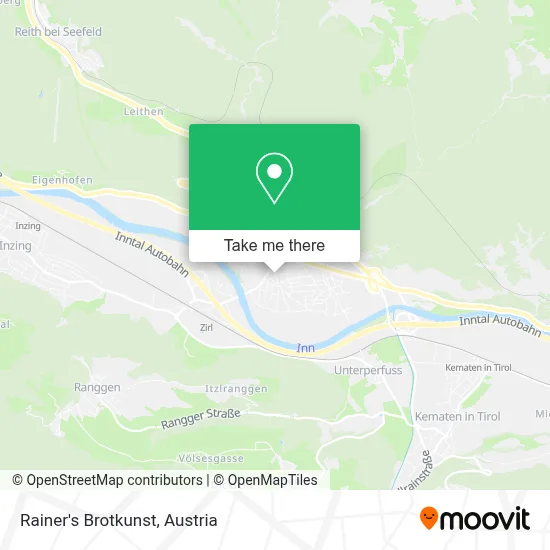 Rainer's Brotkunst map