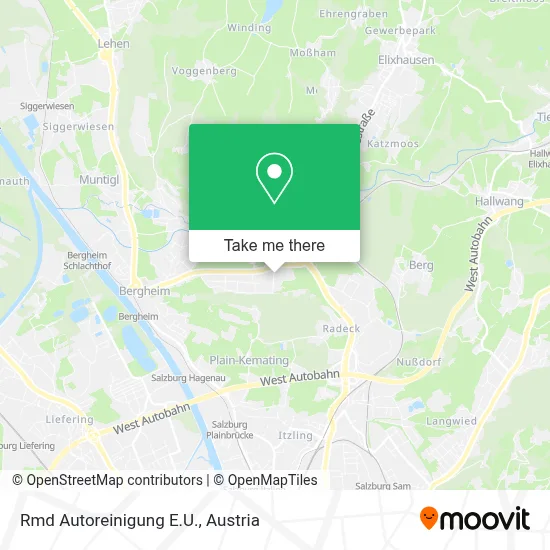 Rmd Autoreinigung E.U. map