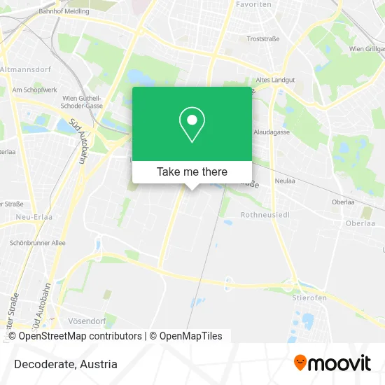 Decoderate map