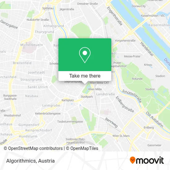Algorithmics map