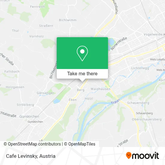Cafe Levinsky map