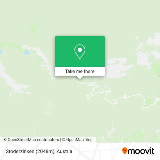 Stoderzinken (2048m) map