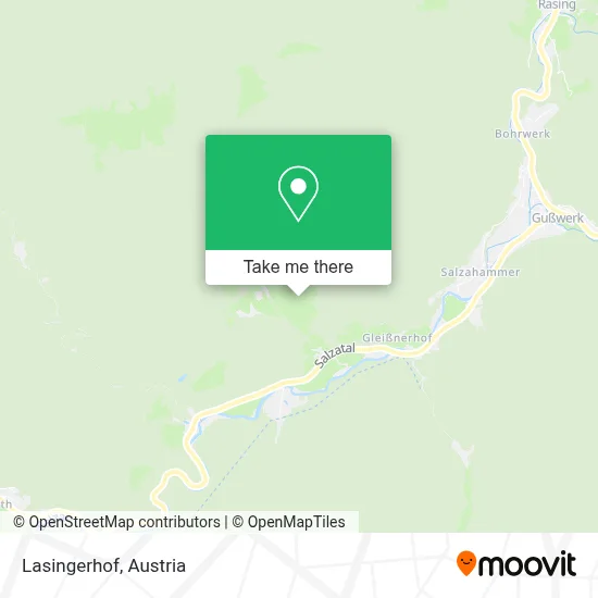 Lasingerhof map