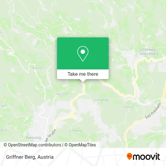 Griffner Berg map