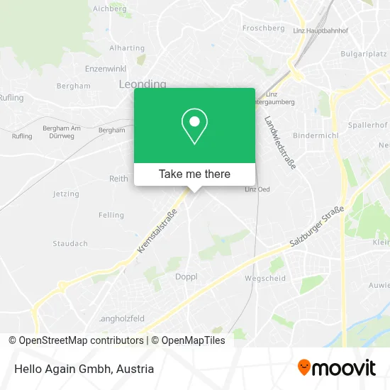 Hello Again Gmbh map