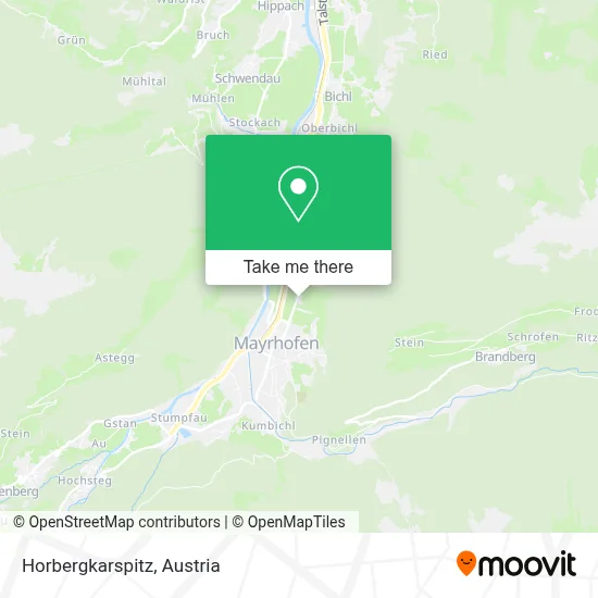 Horbergkarspitz map