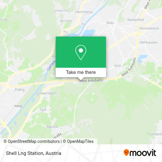 Shell Lng Station map