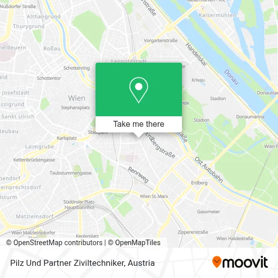 Pilz Und Partner Ziviltechniker map