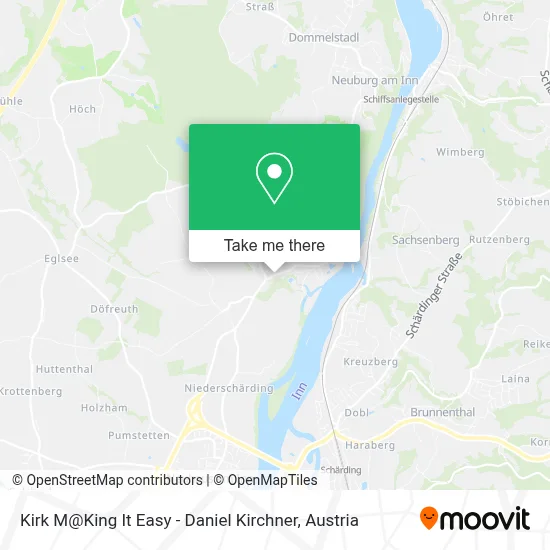 Kirk M@King It Easy - Daniel Kirchner map