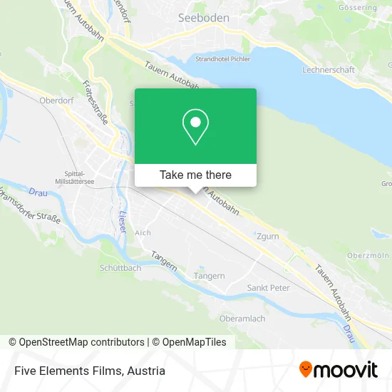 Five Elements Films map