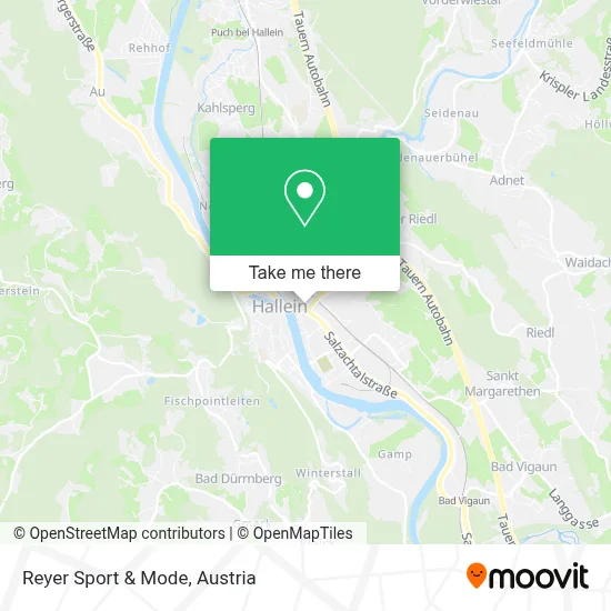 Reyer Sport & Mode map