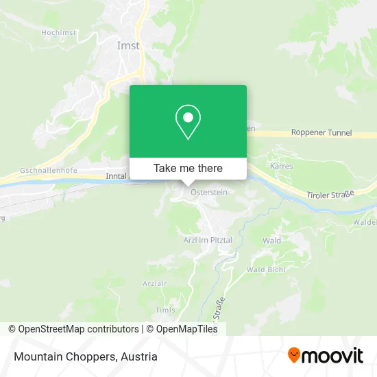 Mountain Choppers map