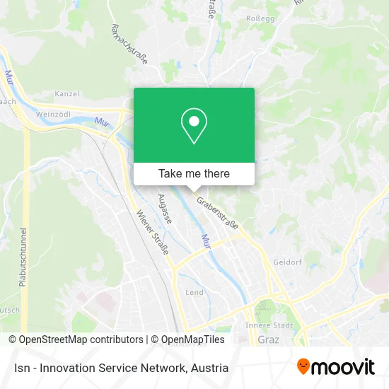 Isn - Innovation Service Network map
