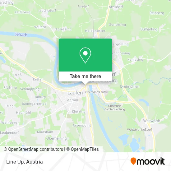 Line Up map
