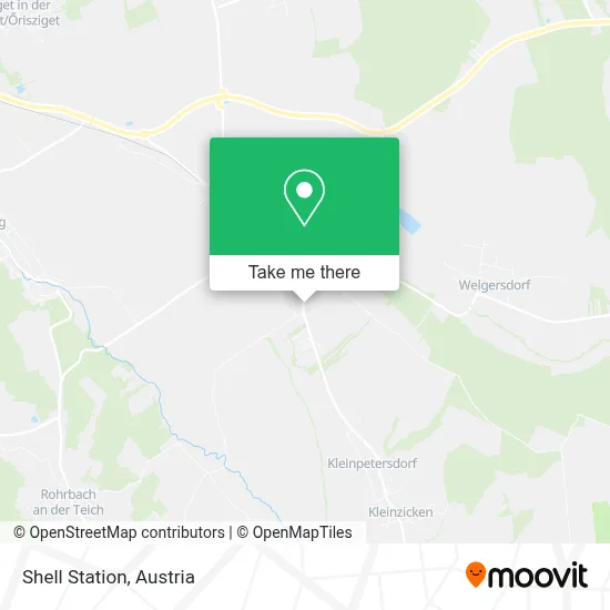 Shell Station map