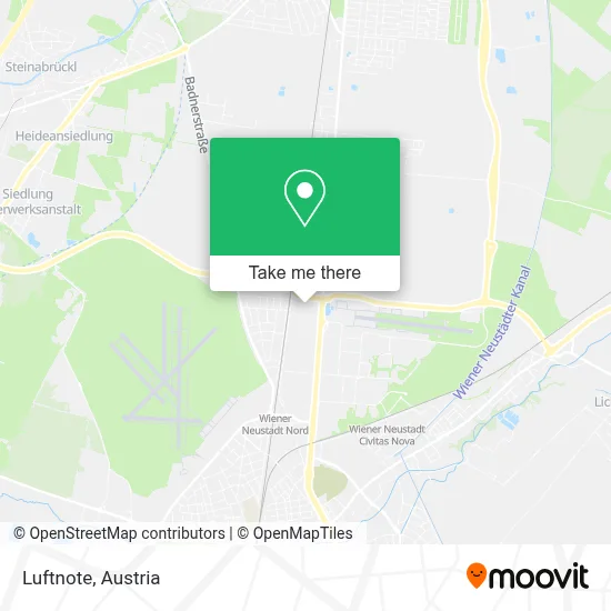 Luftnote map