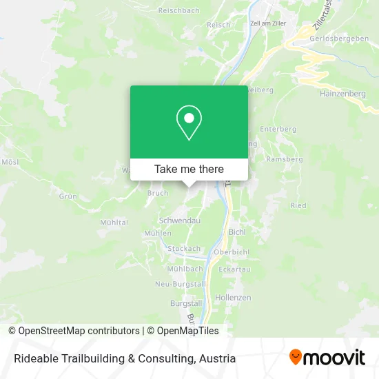 Rideable Trailbuilding & Consulting map
