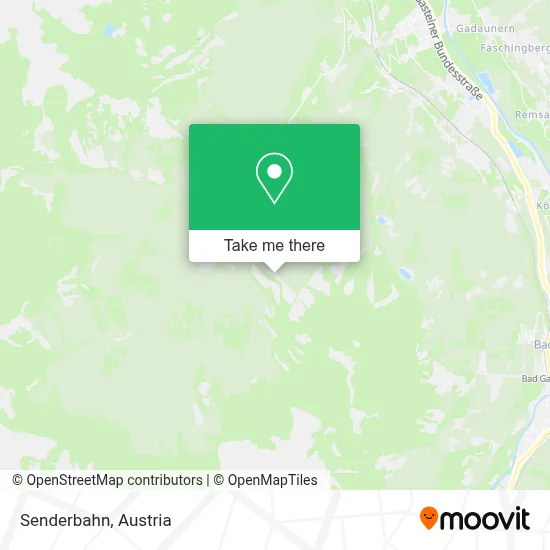 Senderbahn map