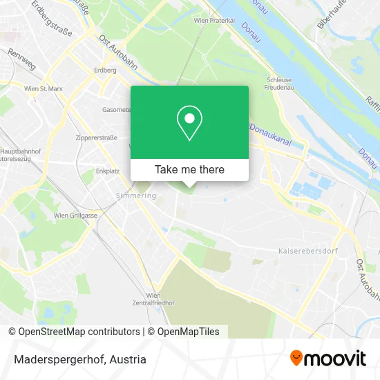 Maderspergerhof map