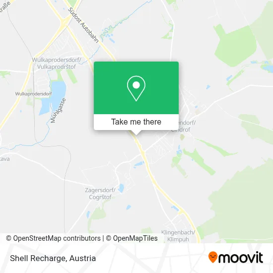 Shell Recharge map