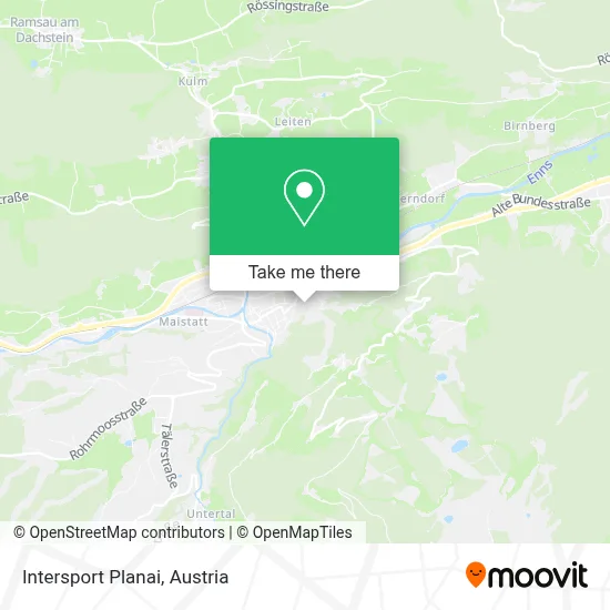 Intersport Planai map