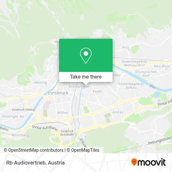 Rb-Audiovertrieb map