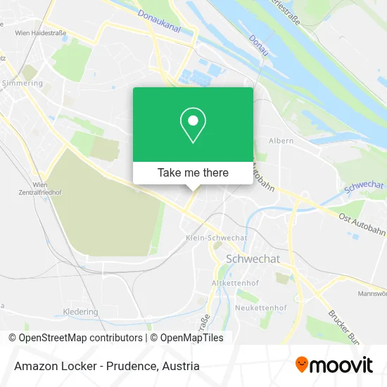 Amazon Locker - Prudence map