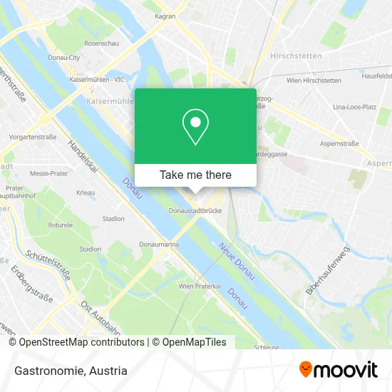 Gastronomie map