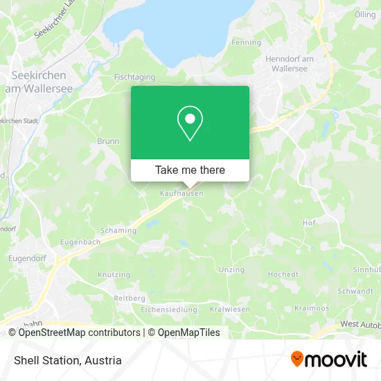 Shell Station map